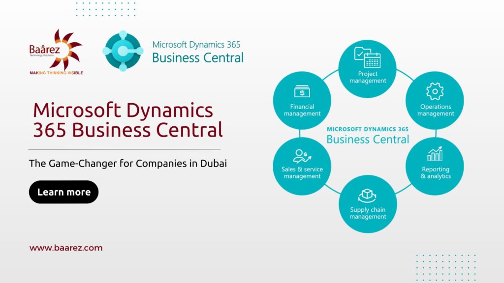 Microsoft Dynamic 365 Business Central Services in Doha, Qatar, Dubai, UAE by Baarez Technology Solutions