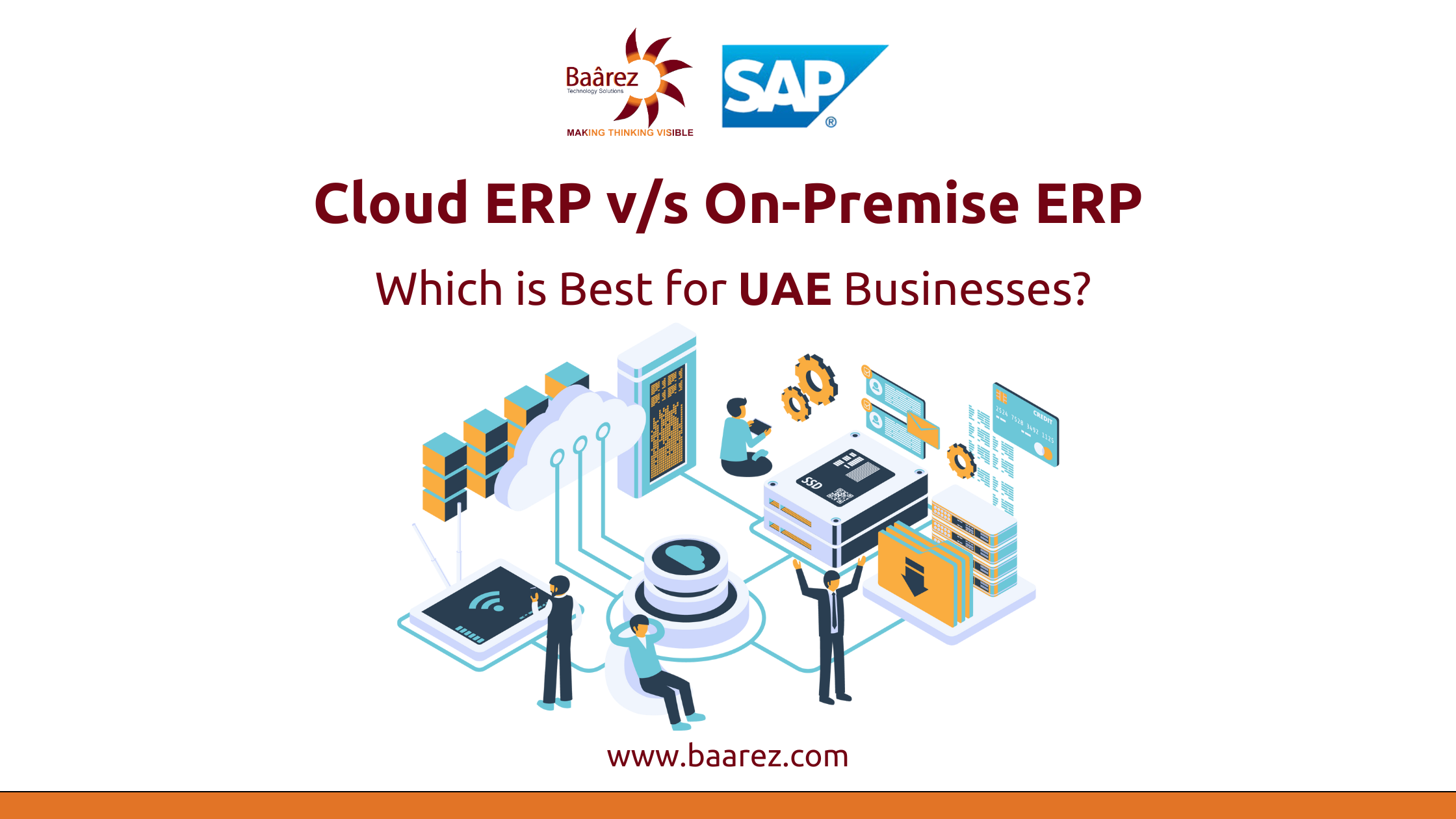 Cloud ERP vs. On-Premise ERP, Cloud ERP vs. On-Premise ERP for UAE businesses, Best ERP solution for UAE businesses, Cloud ERP benefits, On-Premise ERP advantages, UAE business ERP solutions, ERP implementation in UAE, Cloud vs. On-Premise ERP comparison, Choosing the right ERP for UAE, ERP consulting services in UAE