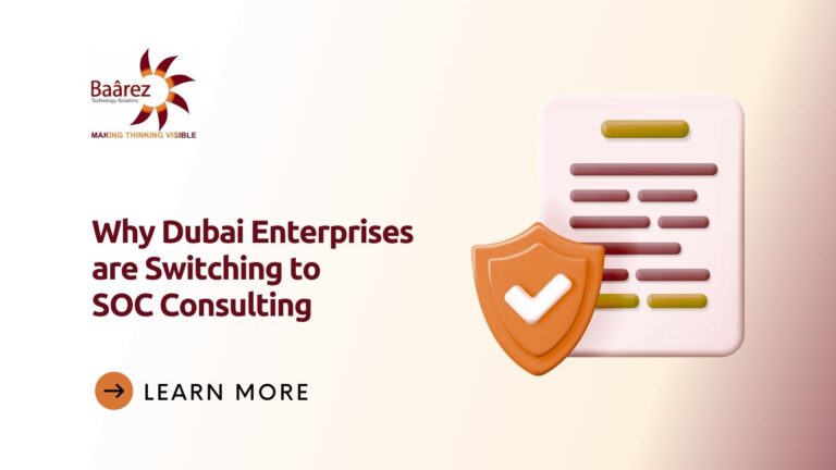 enterprise SOC consulting Dubai, SOC adoption UAE, SOC digital transformation Dubai