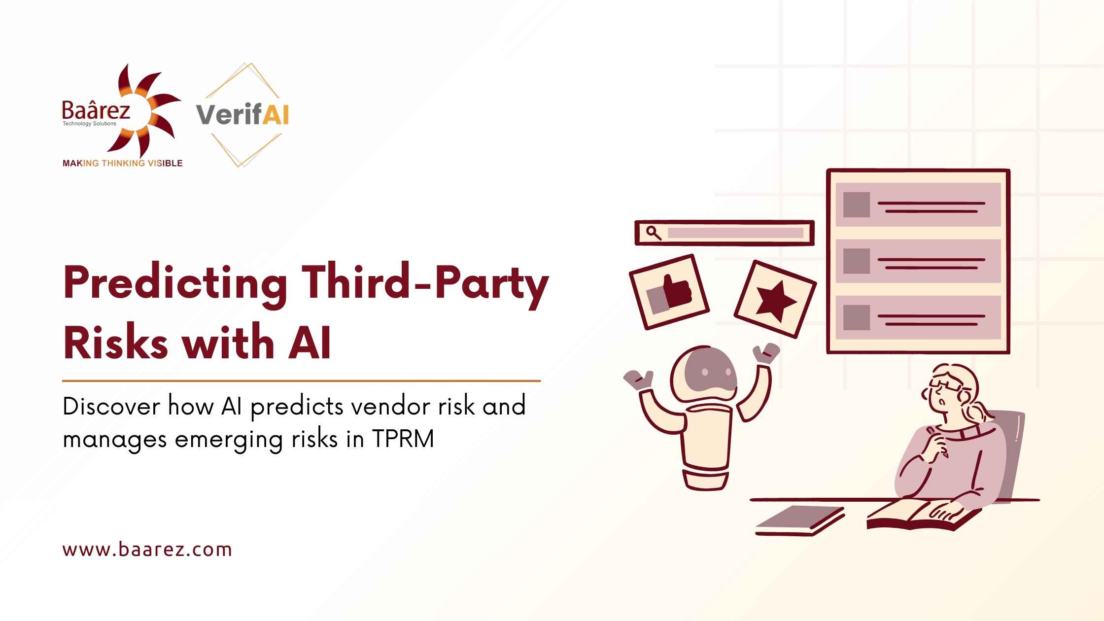 VerifAI, AI predicting vendor risk, emerging risks TPRM, predictive TPRM by Baarez technology Solutions